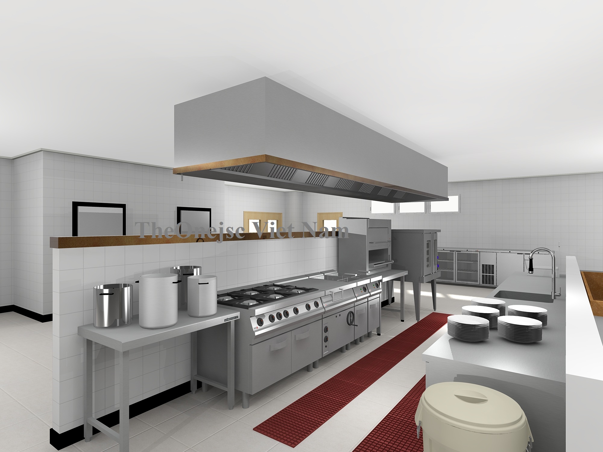 bếp ăn inox bền rẻ đẹp